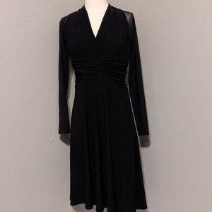 Evan-Picone black cocktail dress